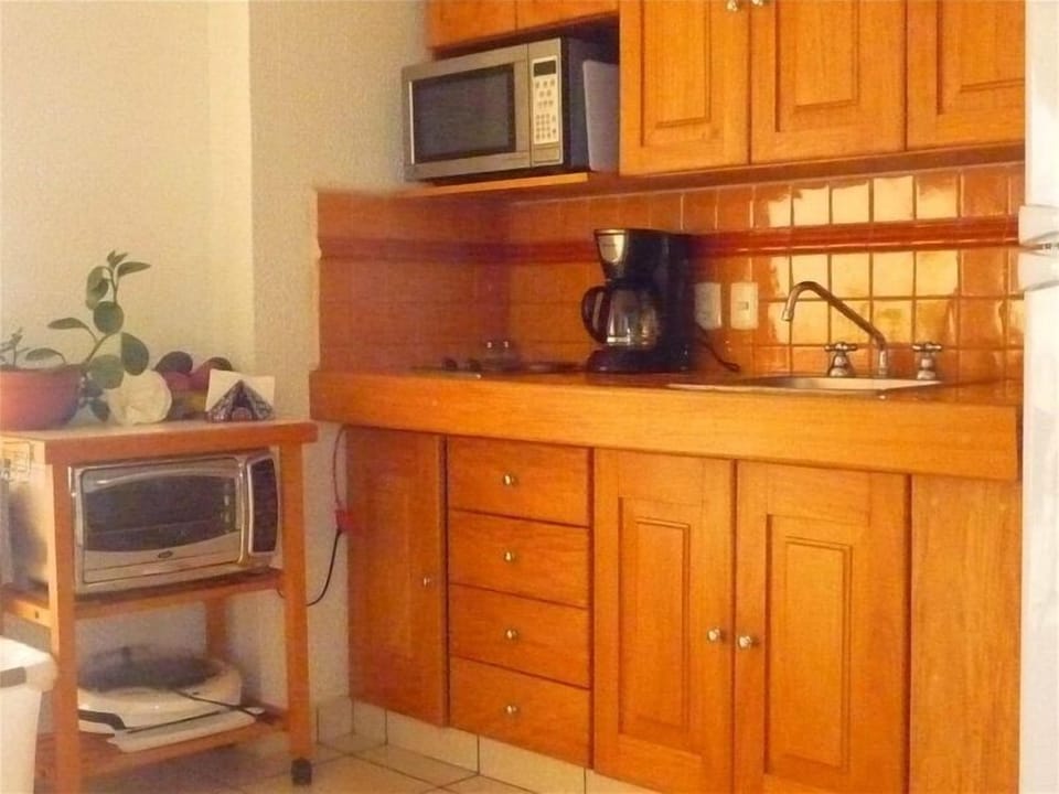 kitchen with appliances and more