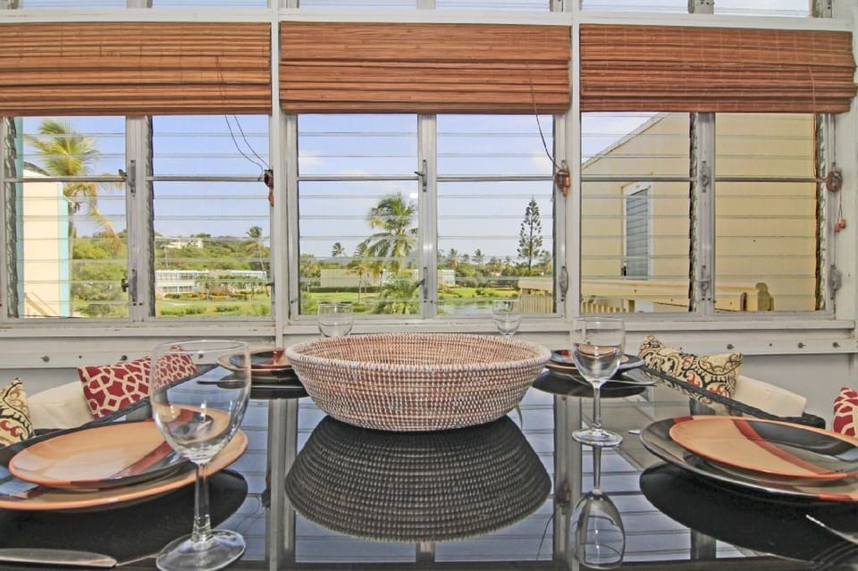 Dine out in the patio area