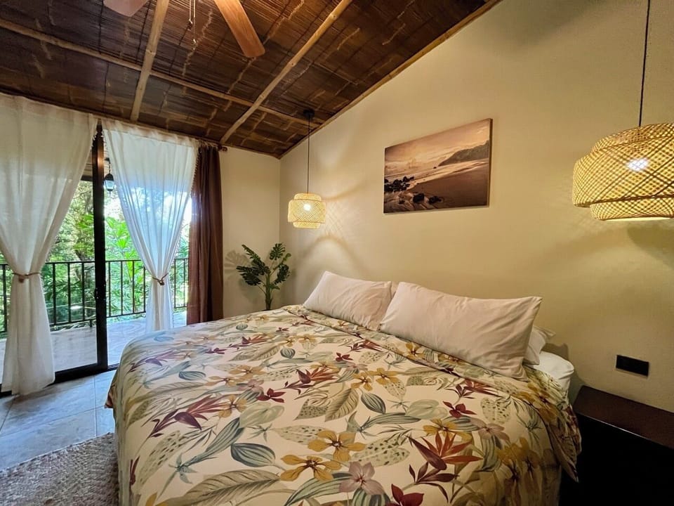 Bali inspired Casa Cascada w/ Jungle views & pool (2593)