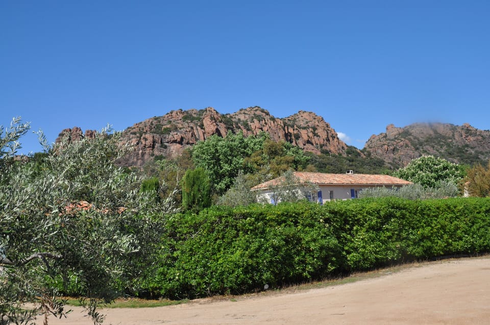 View of the house from the vi