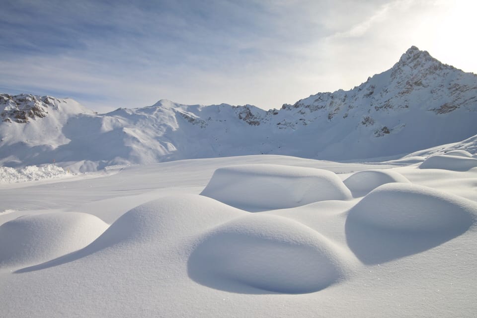 Snow, deep snow...