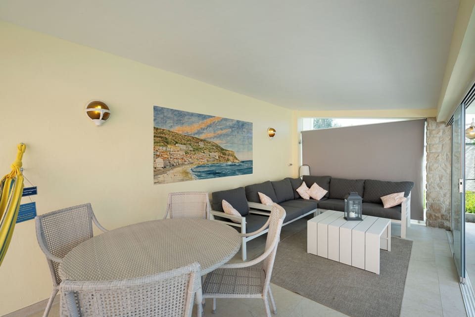 Lounge area near swimmingpool