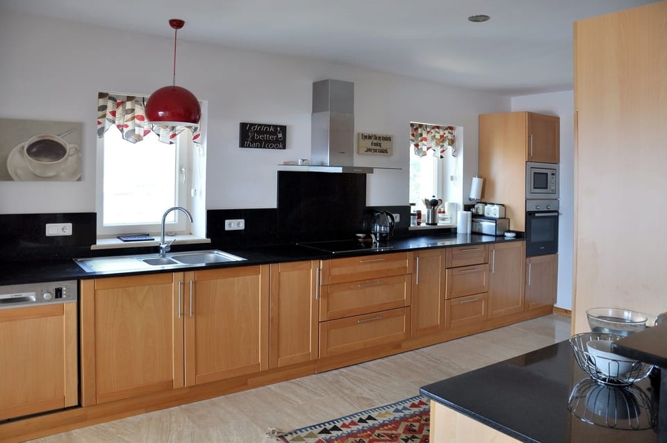 Well equipped modern kitchen