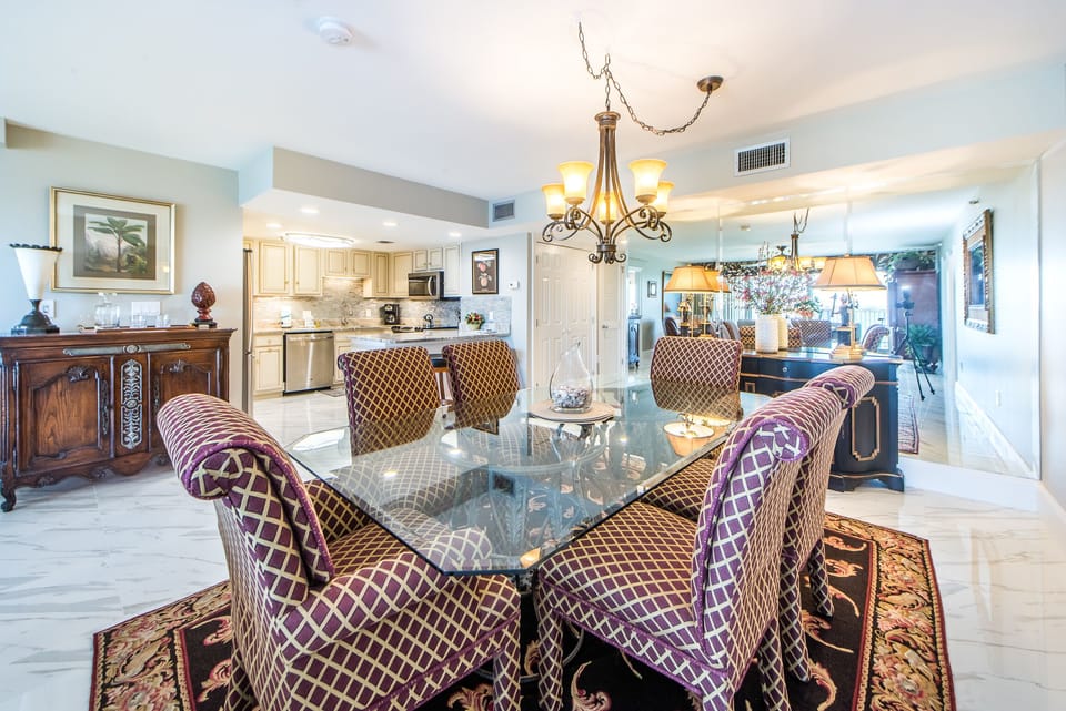 Elegantly appointed throughout