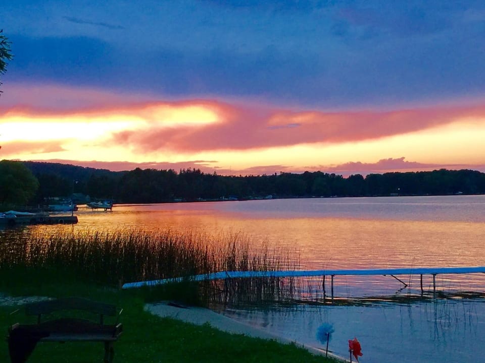 Sunset on Intermediate Lake