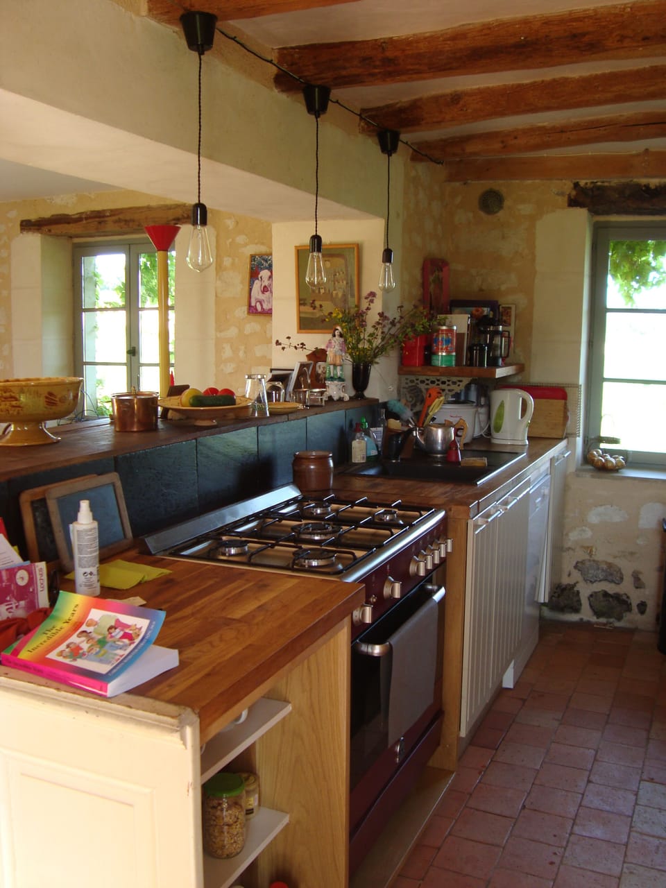 kitchen in main house