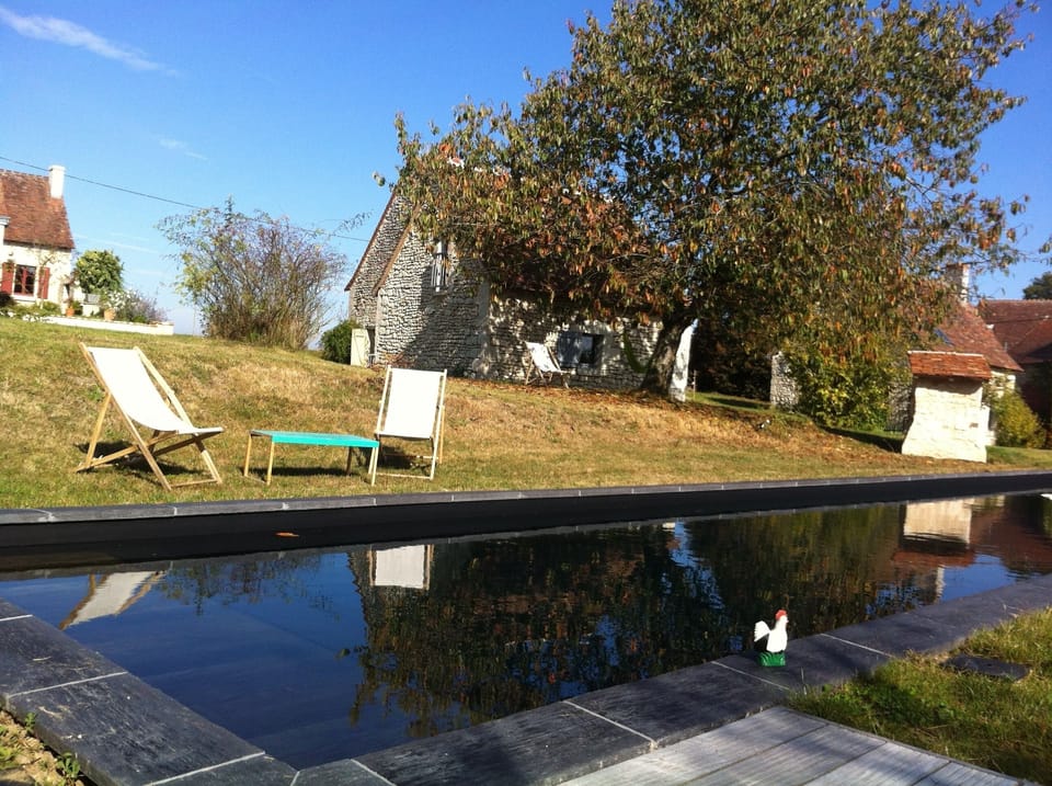 20 meters long heated swimming pool