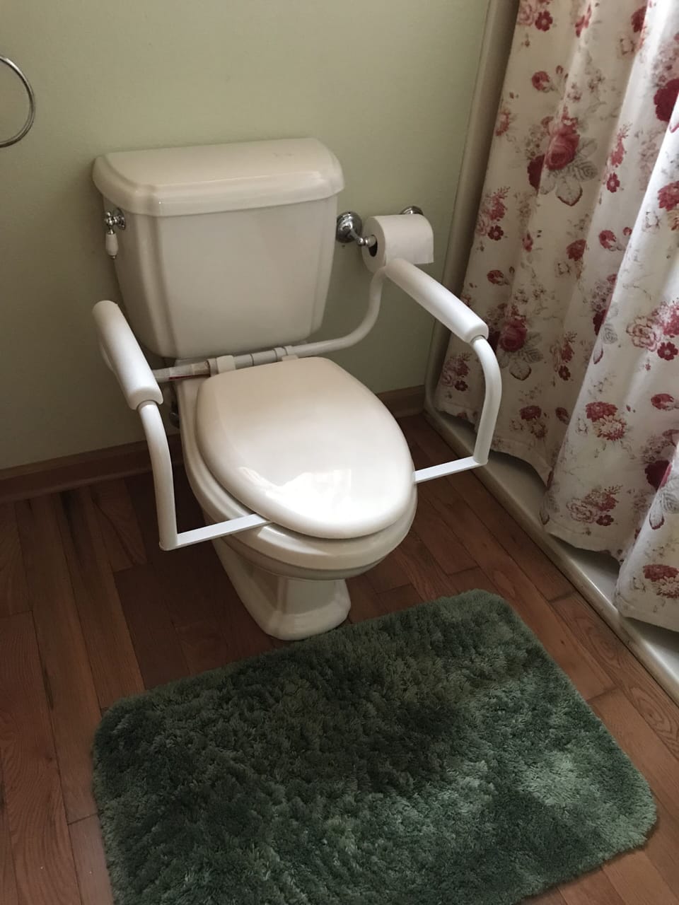 Handle's to toilet will be added if requested