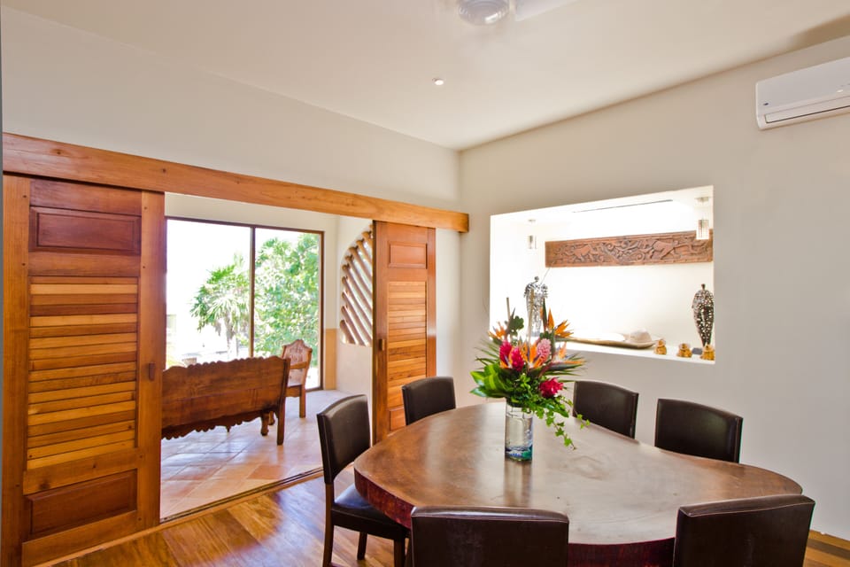 Dining table and porch