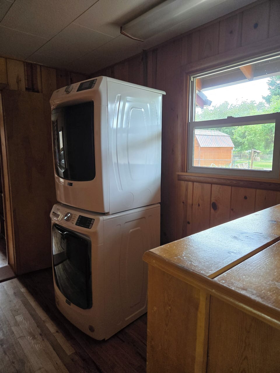 Full size washer and dryer