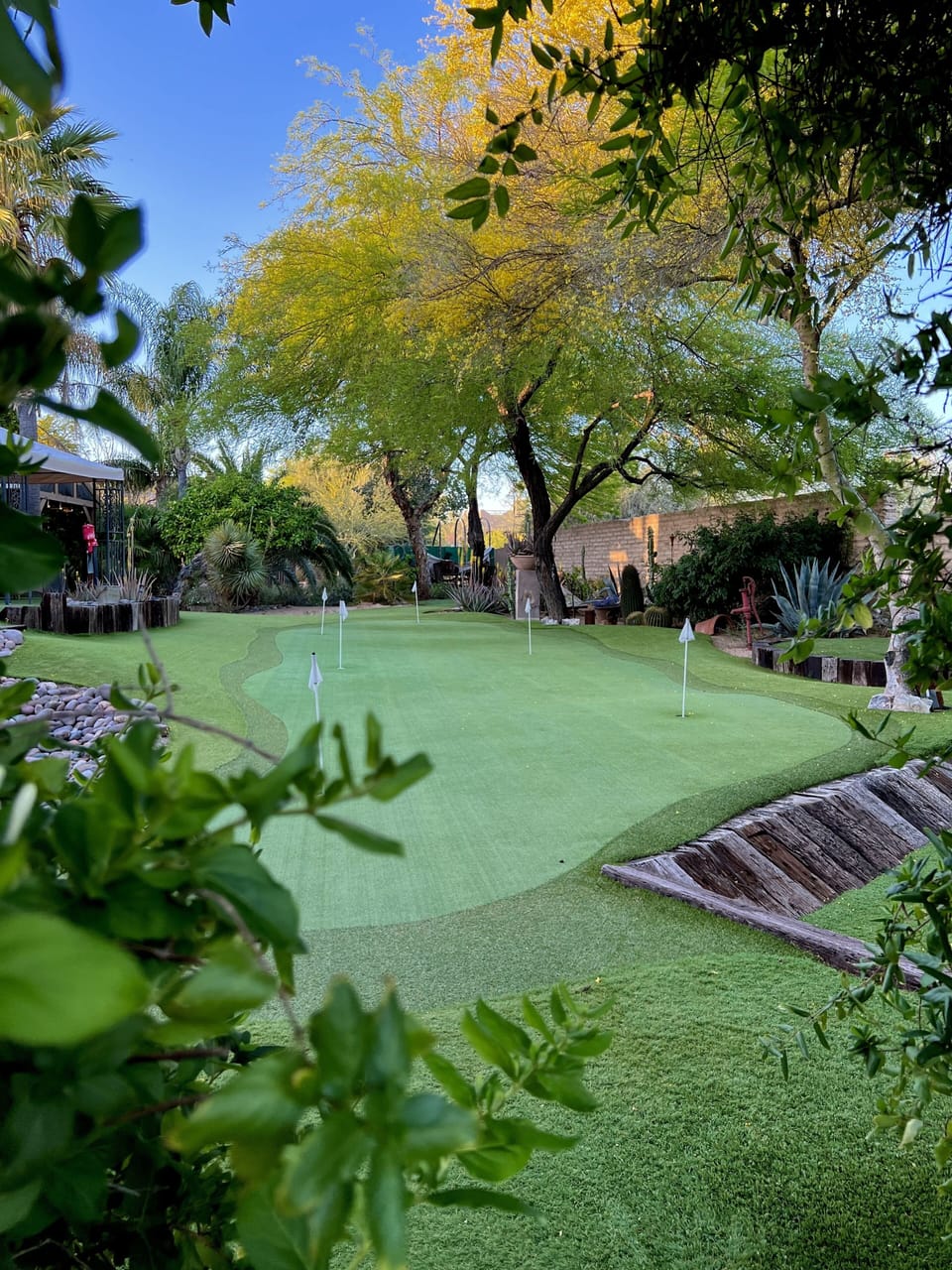 View from tee 6. 