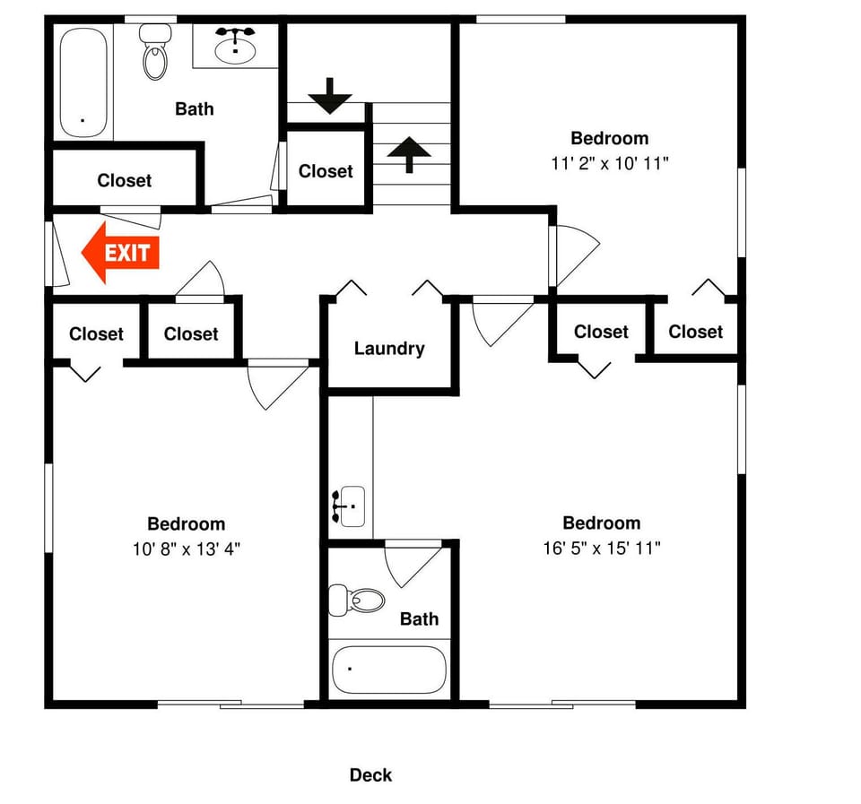 Lower Level Floor Plan