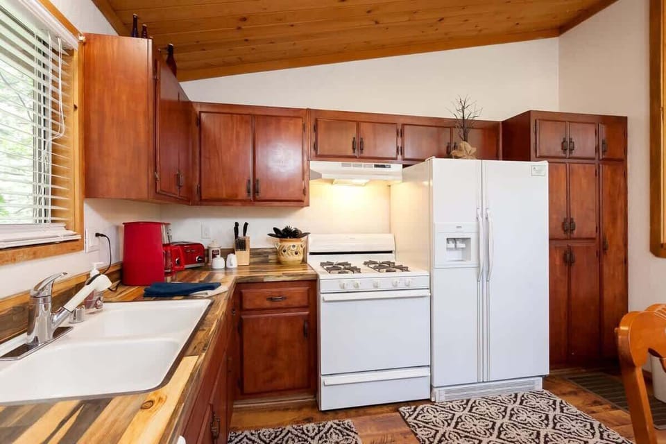 Cook's Kitchen with all kitchenware and appliances needed