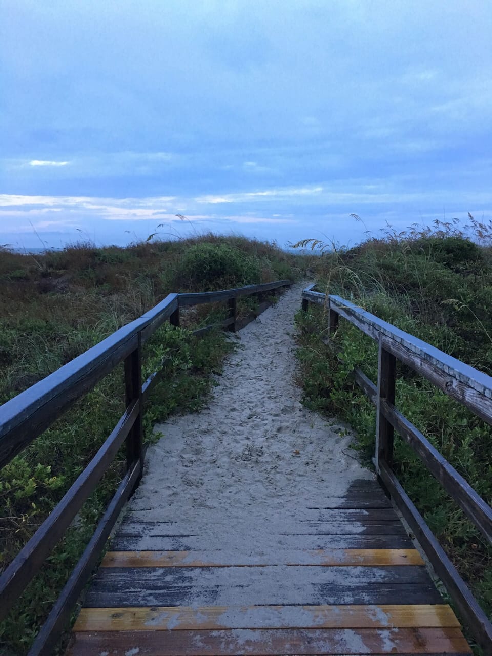 Boardwalk leading to beach- five minute walk!