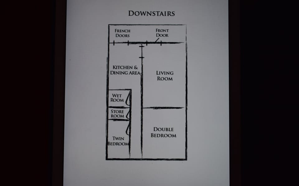 Floor plan of Garden apartment 