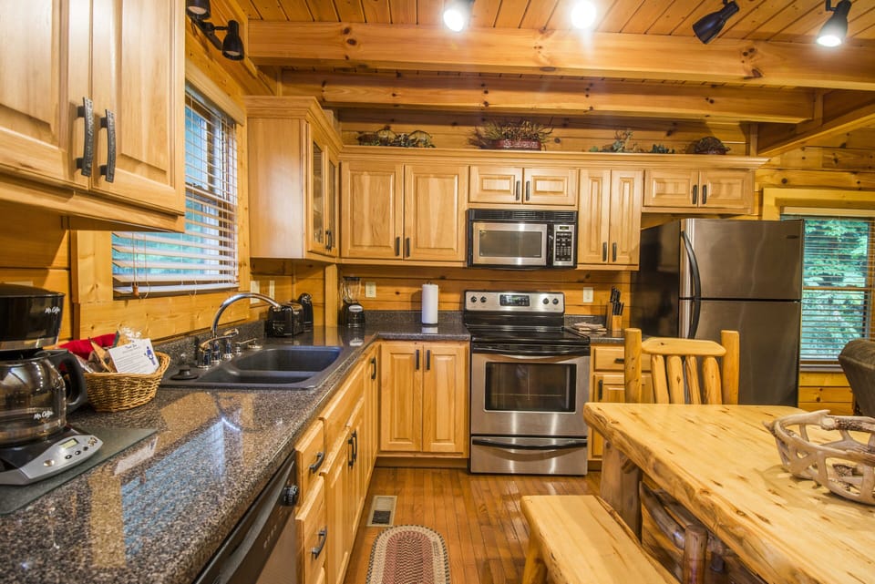 Fully furnished Kitchen.