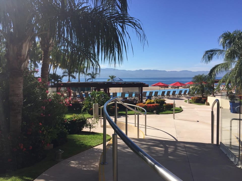 3 pools on site. Steps from the beach.