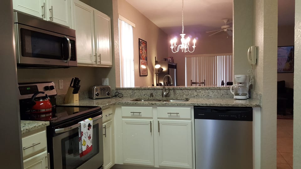 granite counter tops  and new appliances