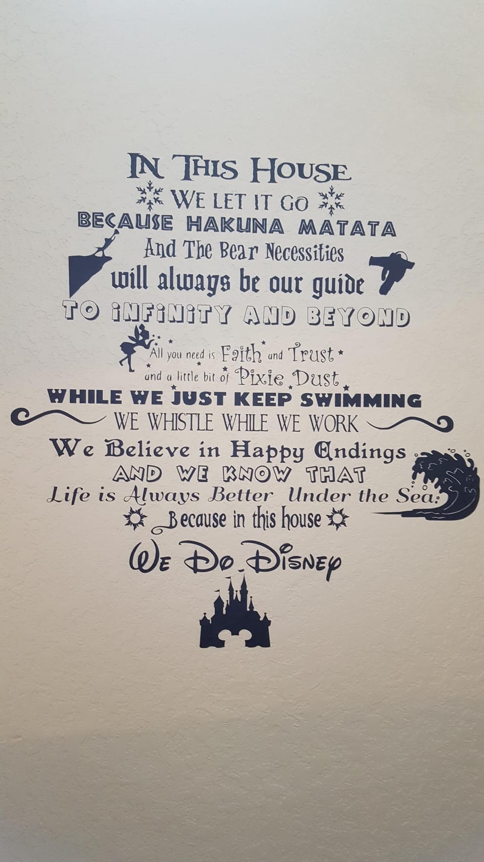 In this house We Do Disney!