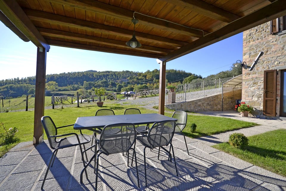 Veranda and garden