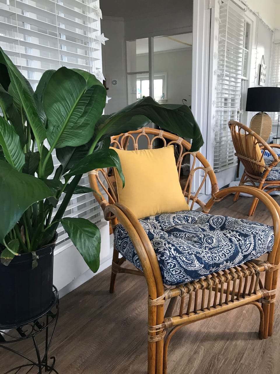 Interior porch