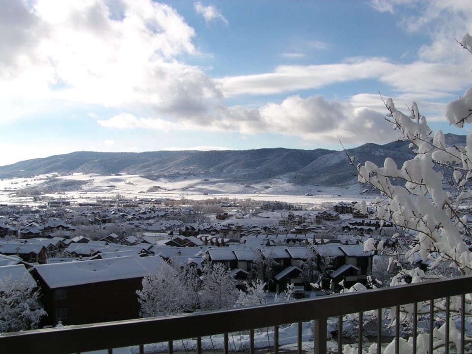 View from your private balcony