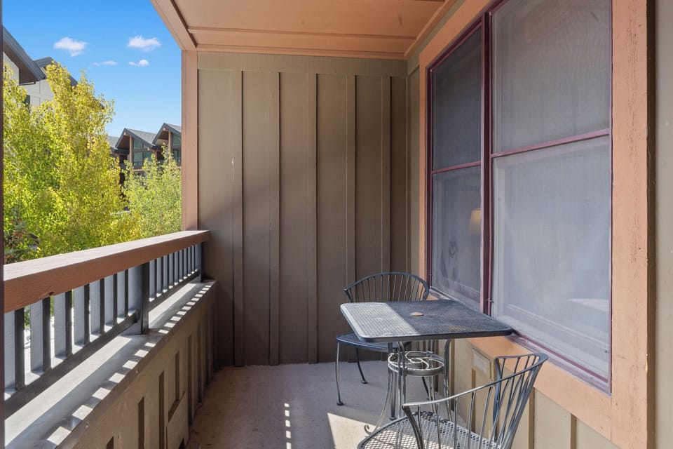 Step onto your private balcony where morning coffee tastes better with fresh air and peaceful neighborhood views.