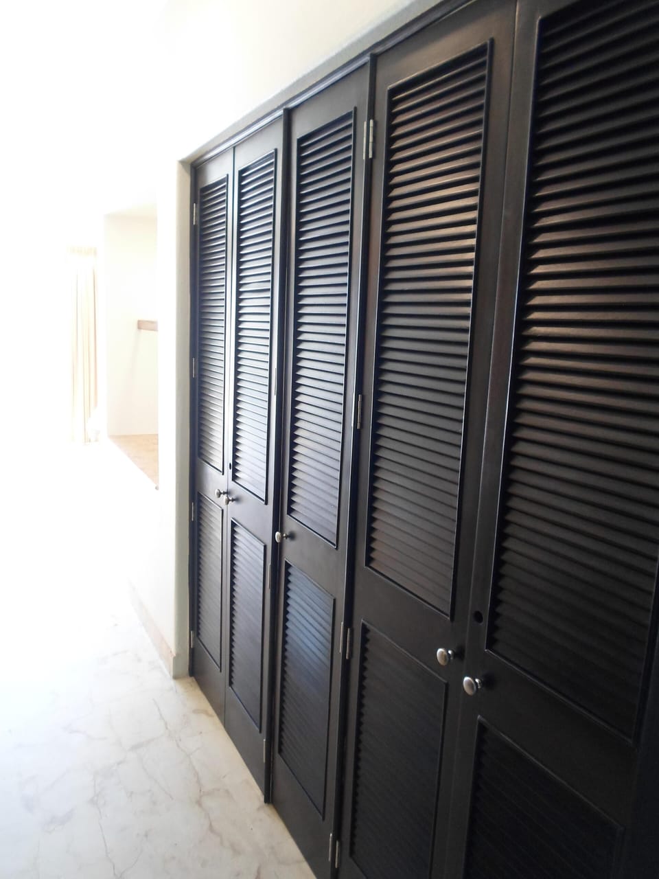 Plenty of closet space.