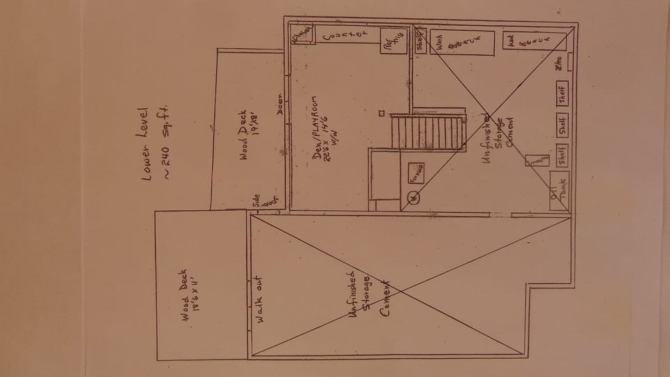 Floor Plan - Lower Level
