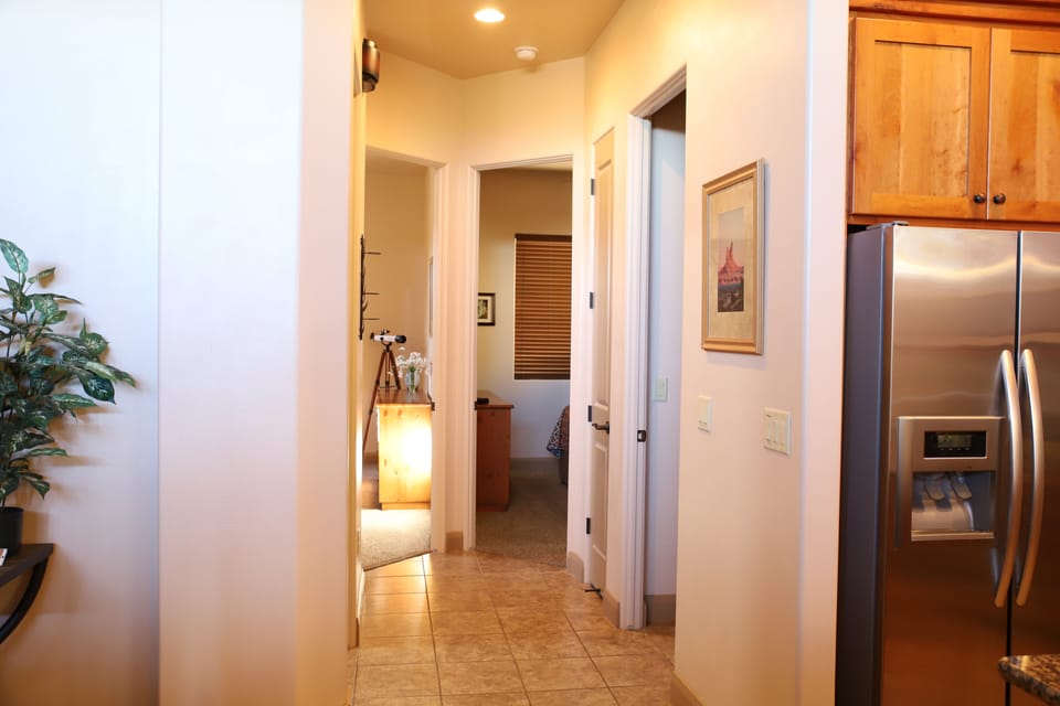 Hallway to guest bedrooms #2 & 3