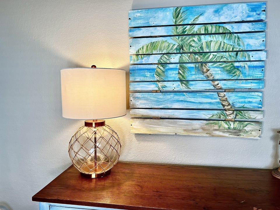 Palm Paradise painting