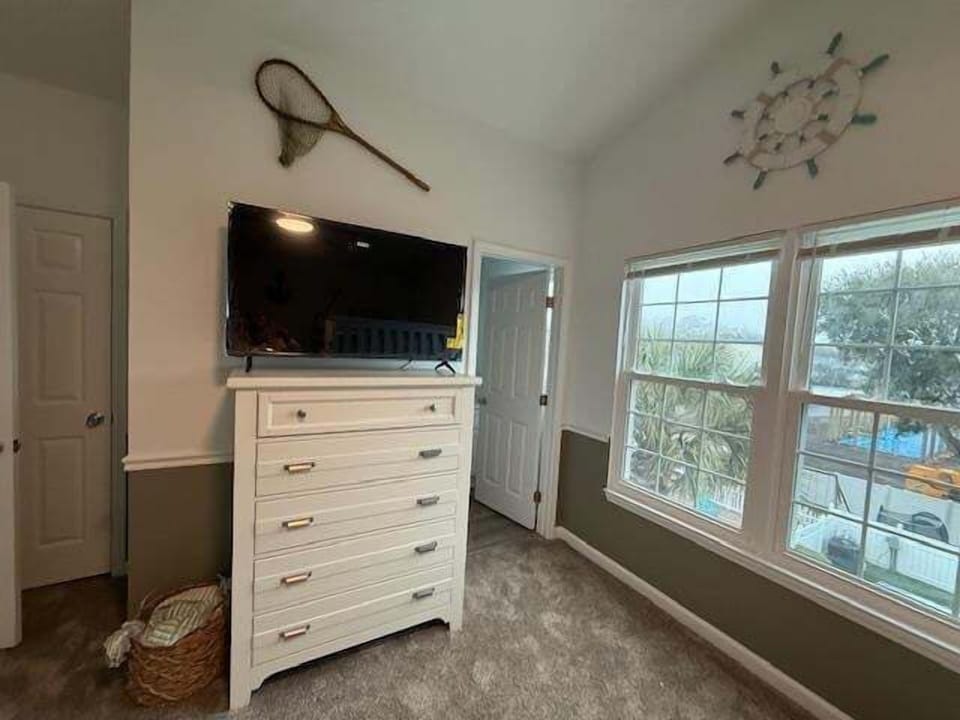 Bedroom 2 with TV and private bath