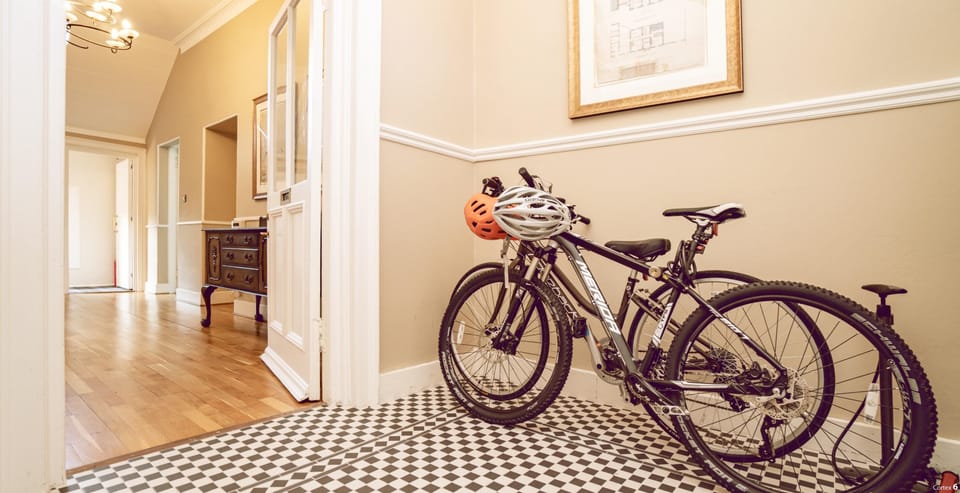 Two bikes are at your disposal if you want to be adventurous.