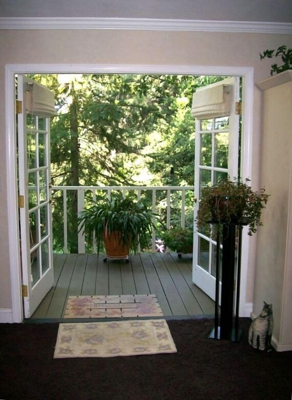 French door entry