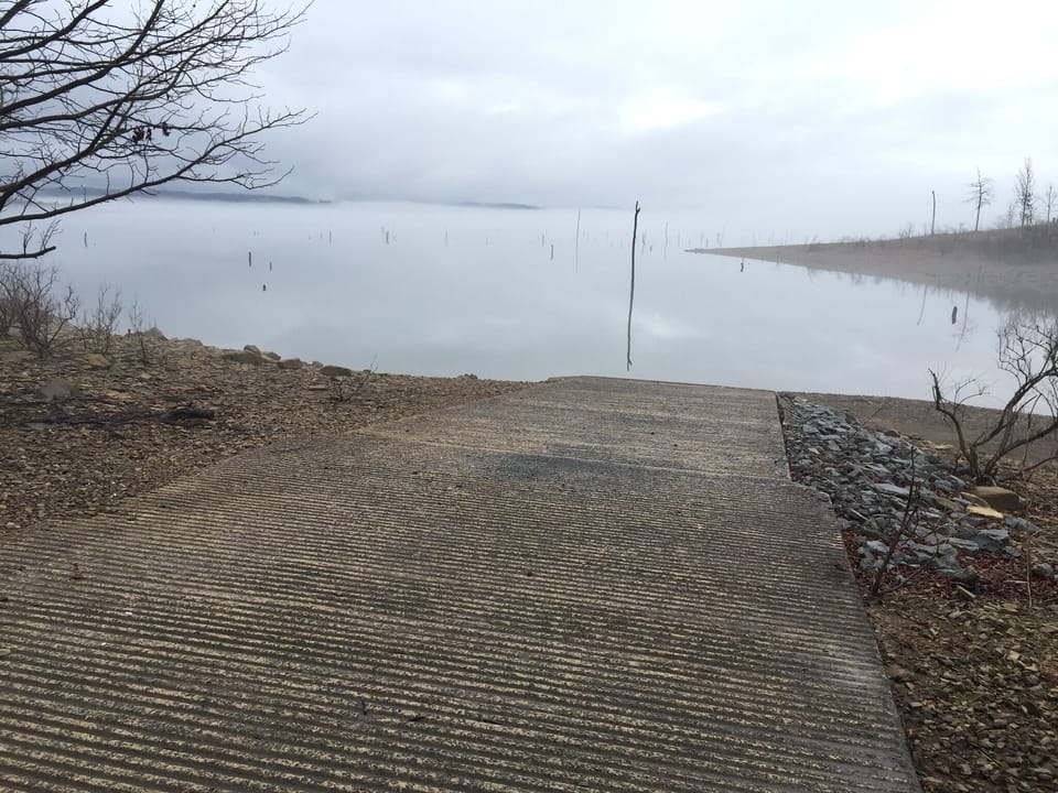 Boat launch 5 houses down the road. (Water very low in pic)