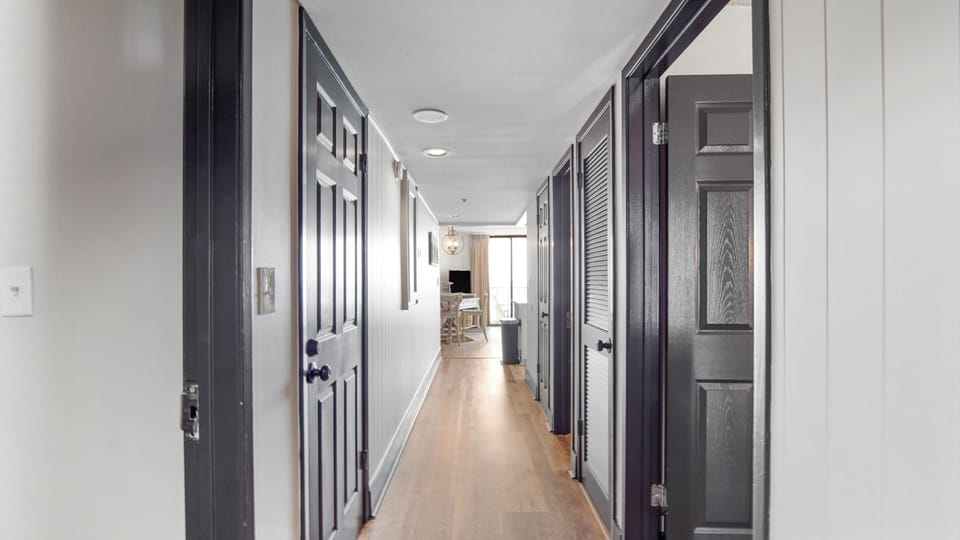 Long Hallway leading to Living Area