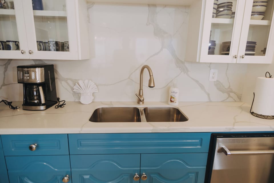 Brand new sink area.