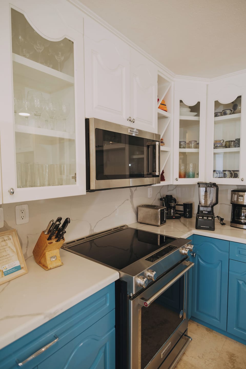 Brand new appliances.