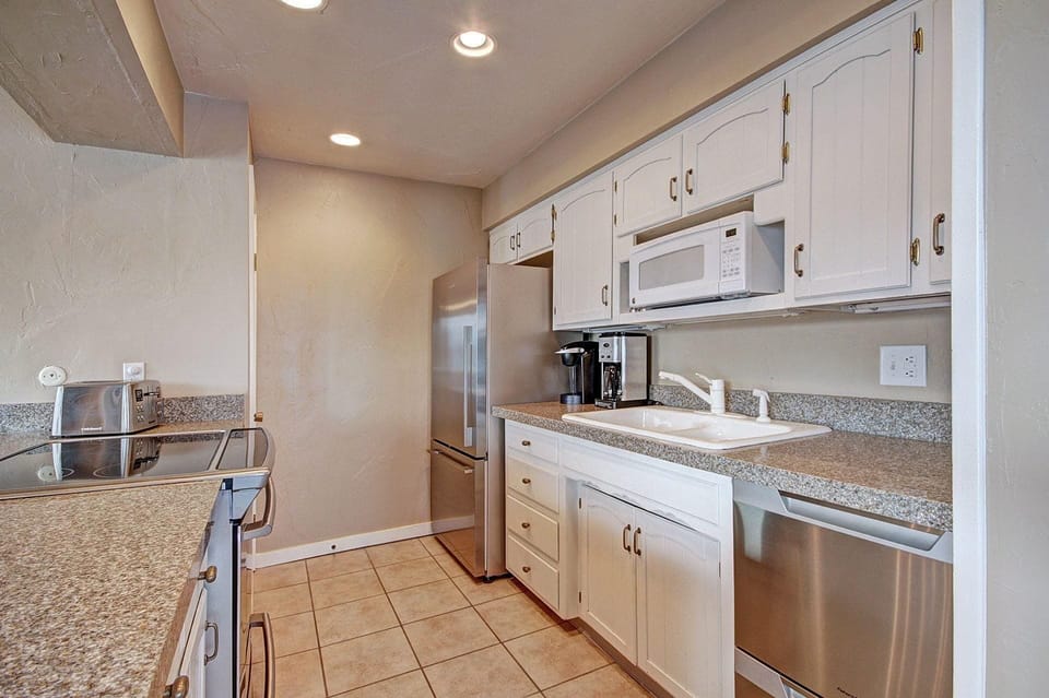 Remodeled kitchen with stainless steal appliances Remodeled kitchen with stainless steal appliances 