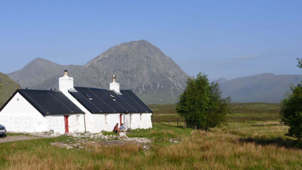 An old bothy on Glen Coe