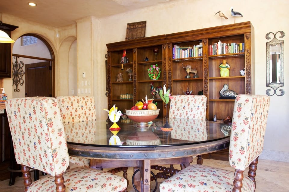Downstairs inside dining area