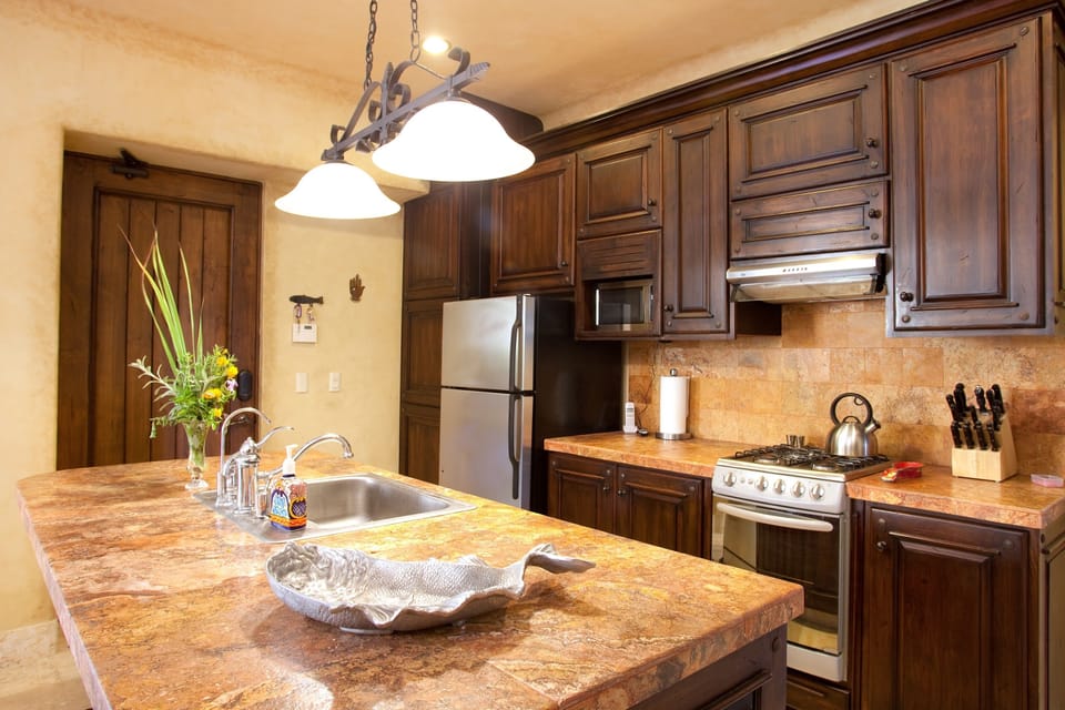 Downstairs second kitchen