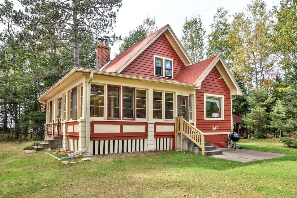 this lake home is full of adventure