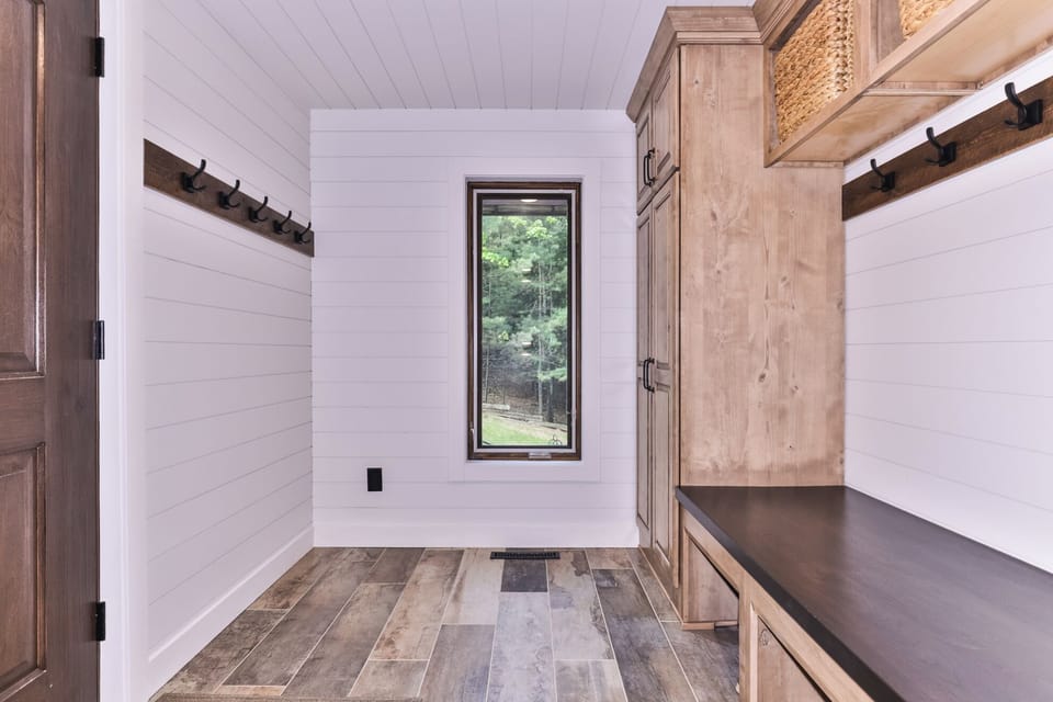 Plenty of room for all the luggage and supplies.