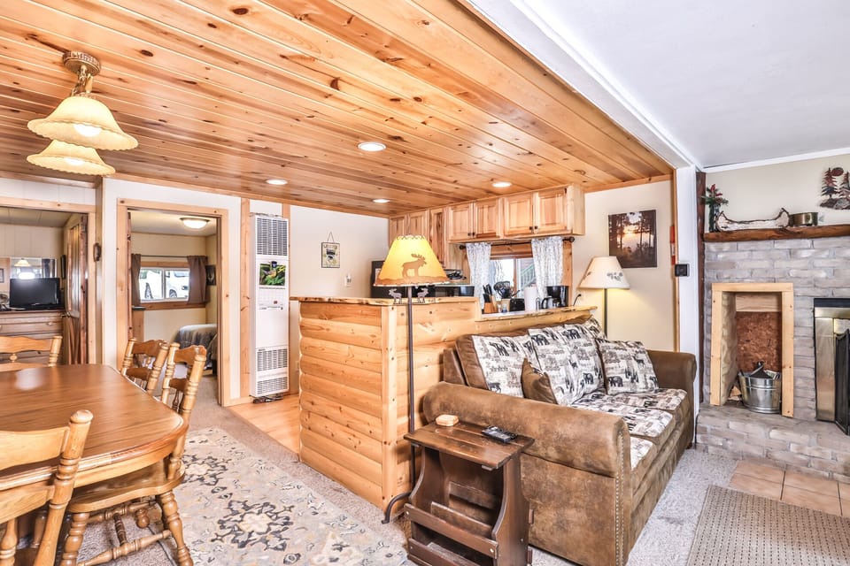 An open concept floor plan for gathering.