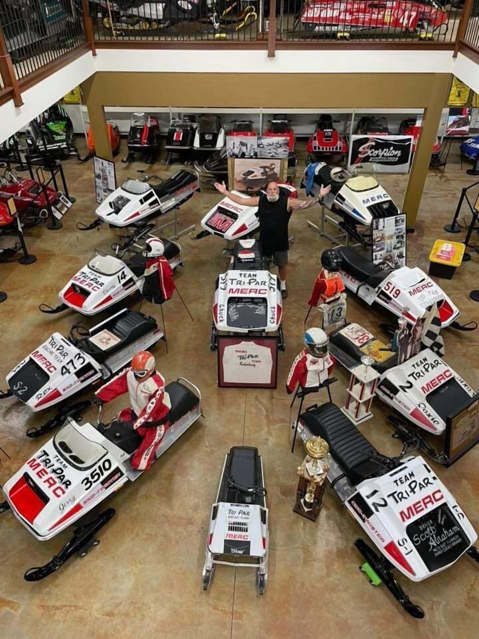 The St. Germain Snowmobile Hall of Fame and Museum is a must see for any snowmobiler. The museum is full of classic vintage sleds, race sleds and everything snowmobiling!