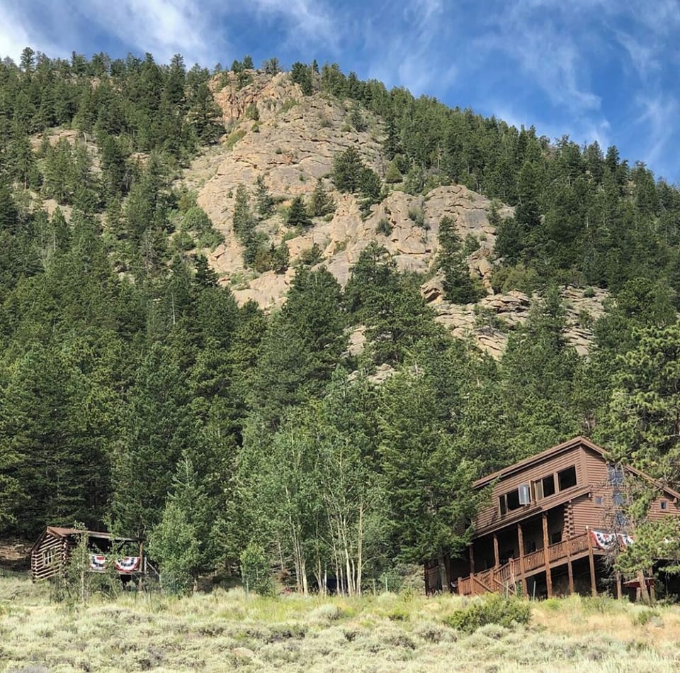 Our home is located on 28 acres. Plenty of privacy while close to RMNP entrance.