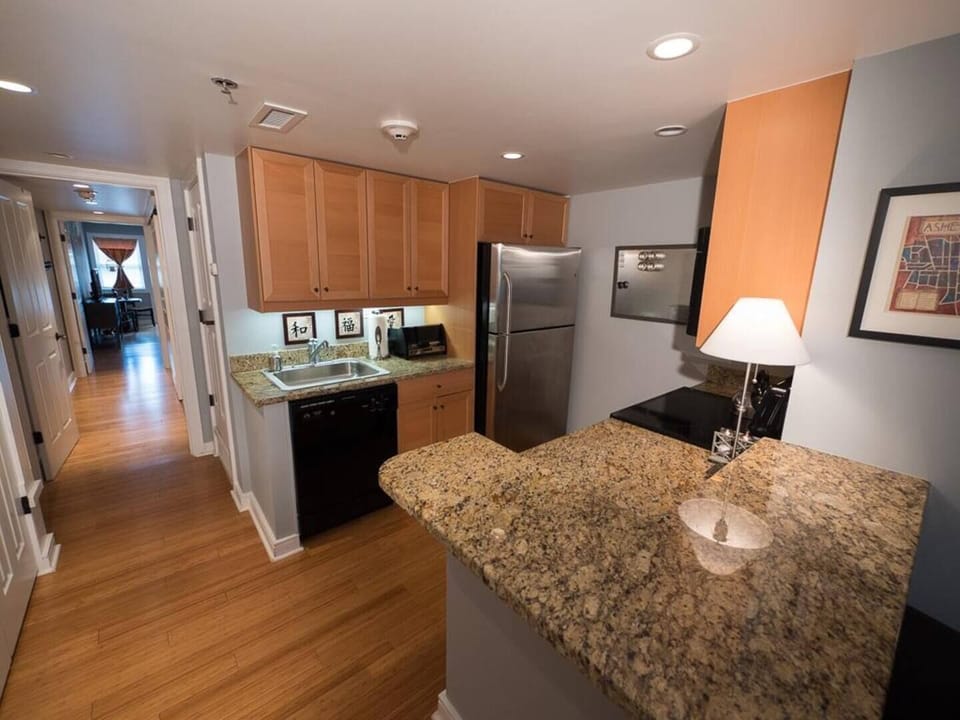 Come home from a night out or day on the town and chill with all the comforts of home