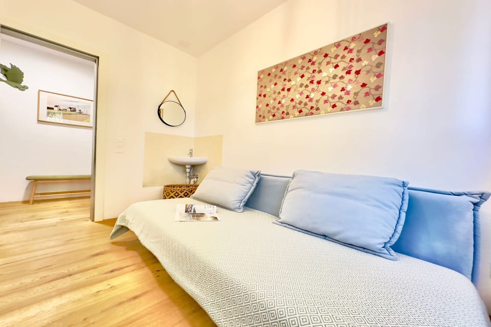 Sofa bed (sleeping area for studio)