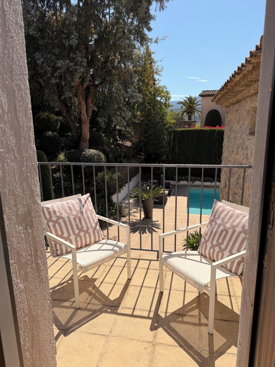 Private terrace of ensuite Bedroom 2.